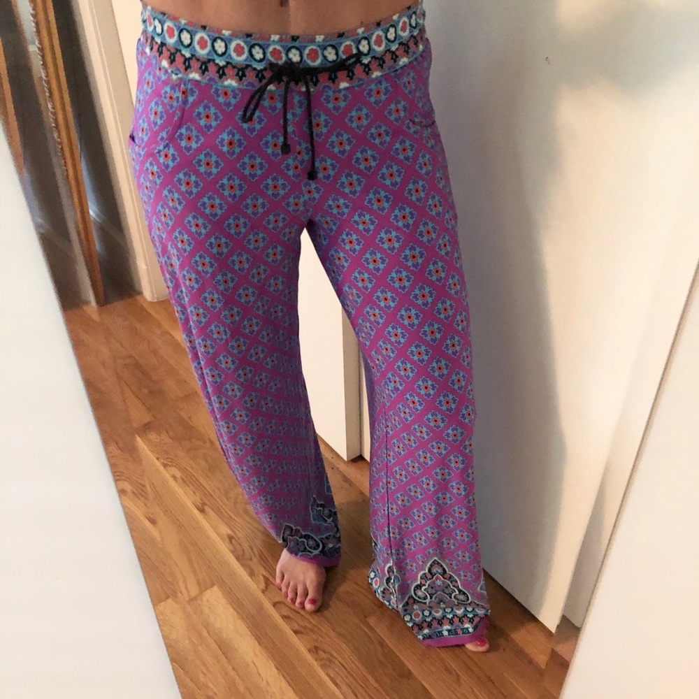 Nanette Lepore Moroccan Medallion Beach Pants - Picture 3 of 9